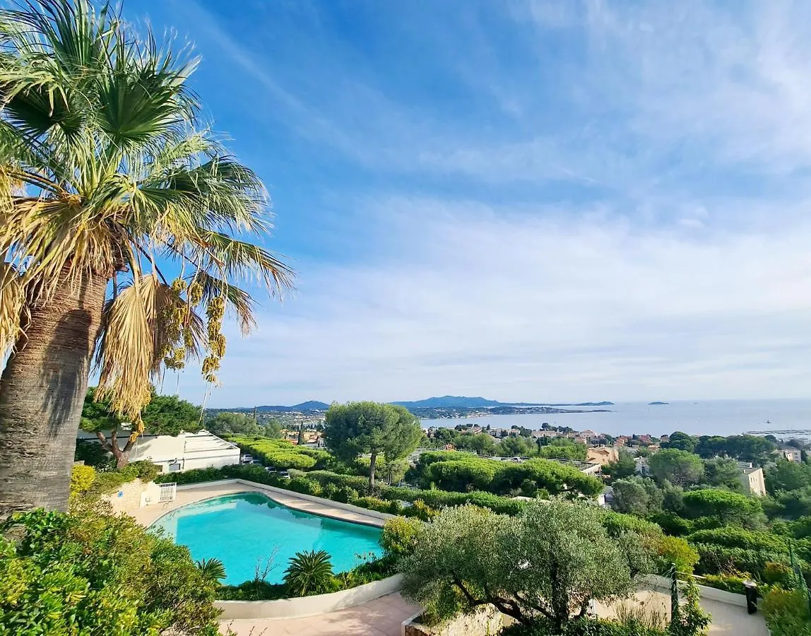 Vue Mer Exceptionnelle - Grande Terrasse Et Piscine Bandol Apartment